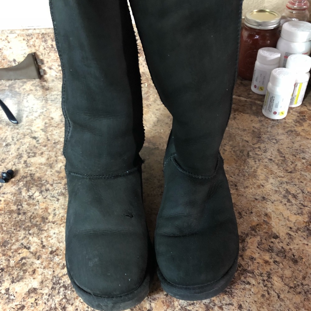 Black pair of UGG Boots
